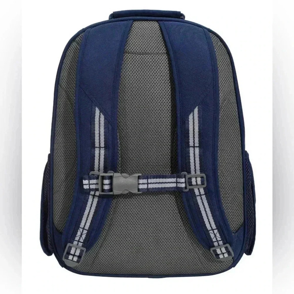 Pottery Barn Kids LA Dodgers Mackenzie Navy Personalized “Max”Large Backpack NEW - Picture 3 of 15